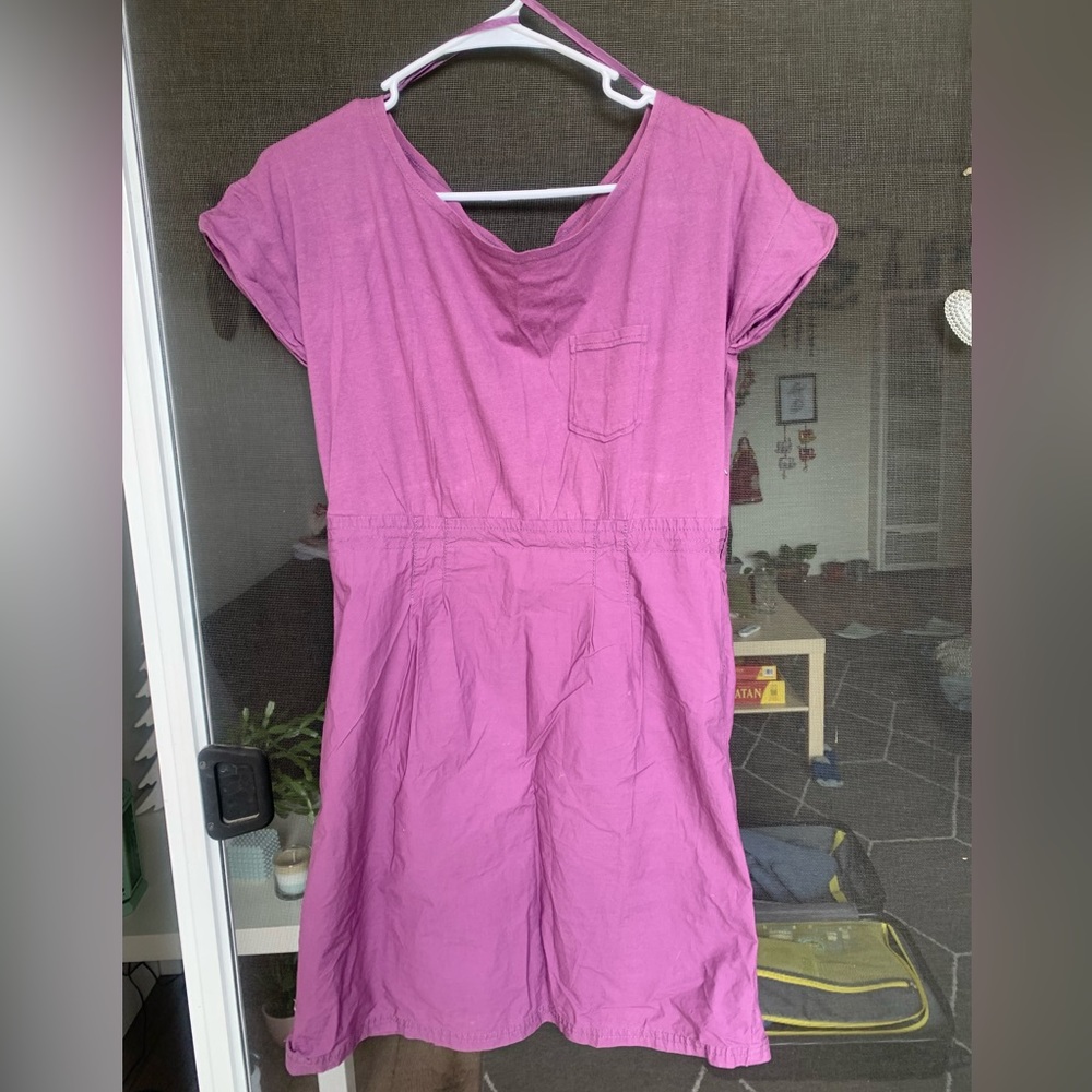 H&M off shoulder Purple dress